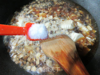 香菇猪肉豆腐羹的做法步骤：10