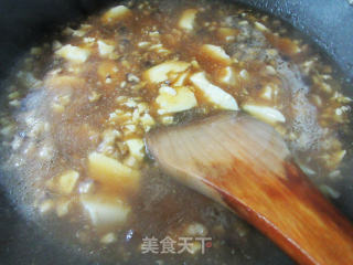 香菇猪肉豆腐羹的做法步骤：12