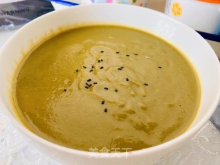 一碗热粥 芝麻南瓜粥的做法步骤：5