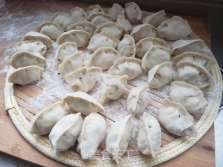 油菜鸡蛋馅饺子的做法步骤：9