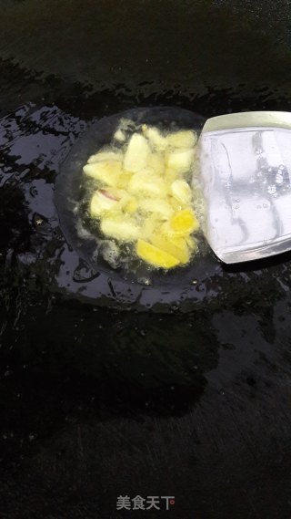 猪肉炒咸芥菜的做法步骤：5