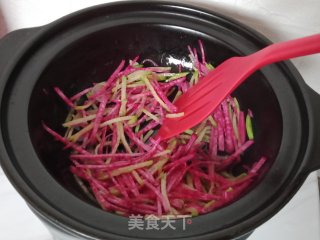 海米萝卜汤的做法步骤：5