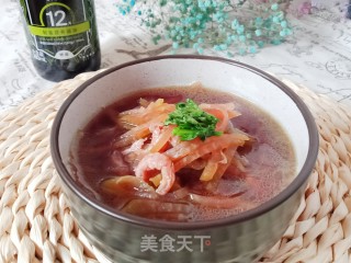 海米萝卜汤的做法步骤：9