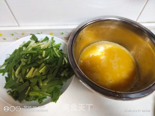 韭菜炒鸡蛋的做法步骤：1