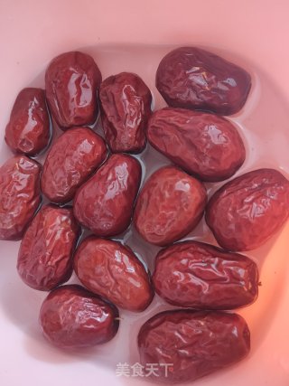 红枣蒸核桃的做法步骤：3