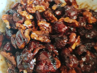 红枣蒸核桃的做法步骤：13