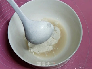雪花粉波兰种果干欧包的做法步骤：3