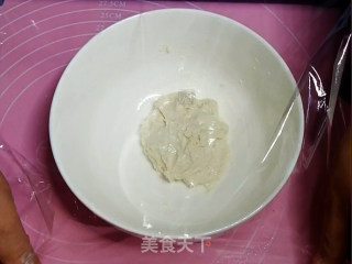 雪花粉波兰种果干欧包的做法步骤：4