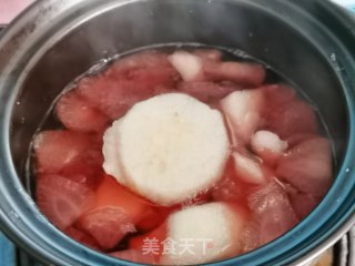 草莓炖雪梨的做法步骤：7