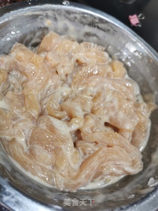 甜酸鸡柳的做法步骤：4