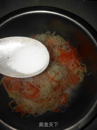 萝卜丝丸子的做法步骤：7