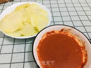 辣糊糊土豆片的做法步骤：5