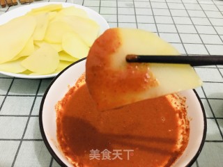 辣糊糊土豆片的做法步骤：6