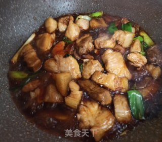 白萝卜烧肉的做法步骤：3