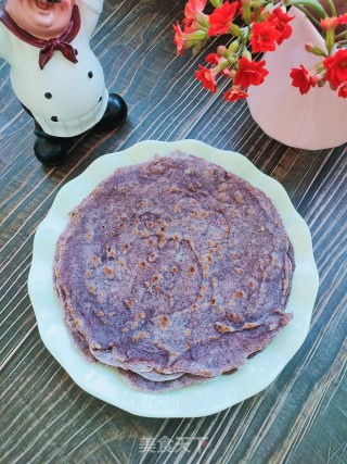 黑米面煎饼的做法步骤：9