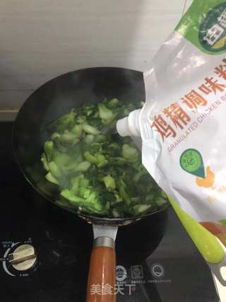 清炒小青菜的做法步骤：4