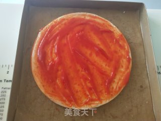 蔬菜牛肉披萨的做法步骤：4