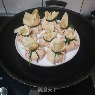 百叶福袋（百叶包肉）的做法步骤：13