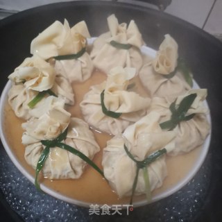 百叶福袋（百叶包肉）的做法步骤：14