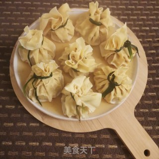 百叶福袋（百叶包肉）的做法步骤：15