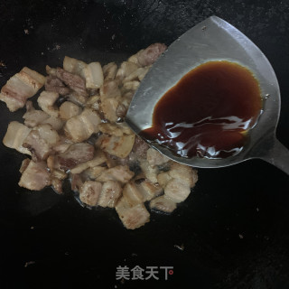 甜椒炒五花肉的做法步骤：5