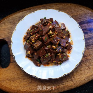 蒜香羊血的做法步骤：11