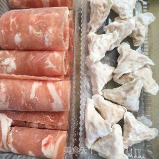 香辣蛋白肉炖白菜的做法步骤：2