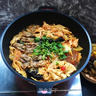 香辣蛋白肉炖白菜的做法步骤：11