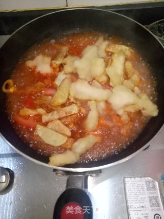 番茄土豆巴沙鱼的做法步骤：9