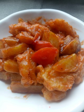 番茄土豆巴沙鱼的做法步骤：11
