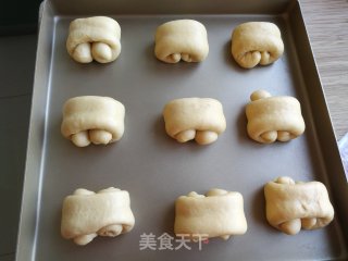 南瓜面包卷的做法步骤：9