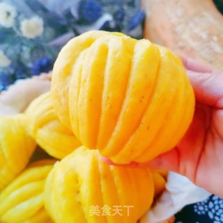 南瓜花卷的做法步骤：22