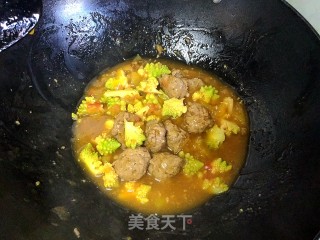 儿童食谱——番茄烩牛丸的做法步骤：10