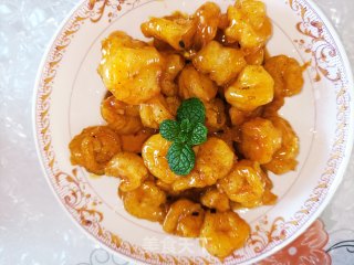 果味虾仁的做法步骤：6