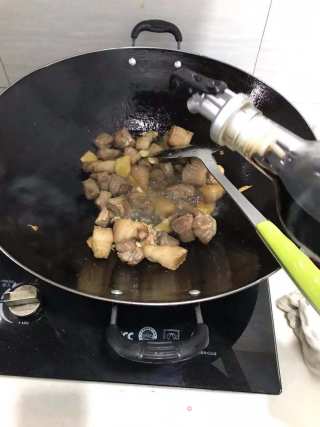 油豆腐烧肉的做法步骤：5