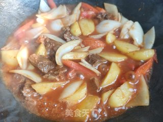 红烩牛肉的做法步骤：14