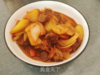 红烩牛肉的做法步骤：17