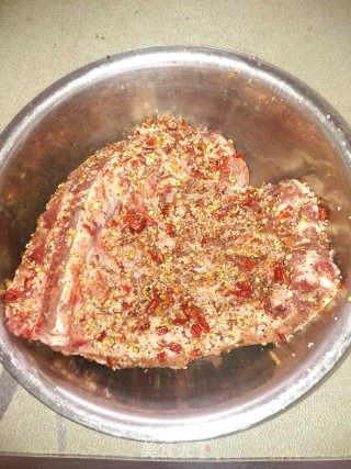 腌腊鱼腊排骨的做法步骤：15
