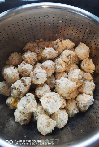 低脂的白菜肉丸炖粉条的做法步骤：16