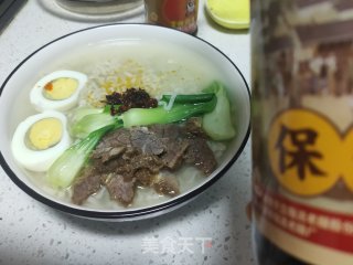 牛肉鸡蛋面的做法步骤：10