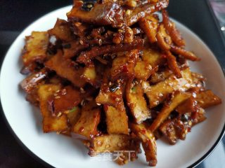 麻辣香干的做法步骤：14
