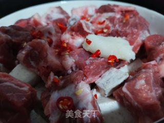 香芋蒸排骨的做法步骤：7