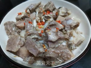 香芋蒸排骨的做法步骤：8