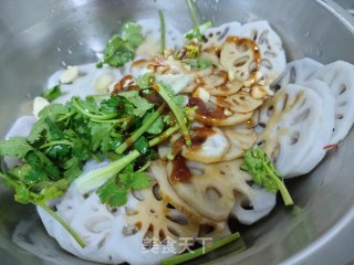 凉拌藕片的做法步骤：5