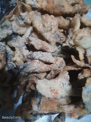 炸蘑菇的做法步骤：7