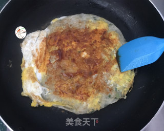 火腿肠葱油饼的做法步骤：7