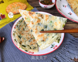 火腿肠葱油饼的做法步骤：13