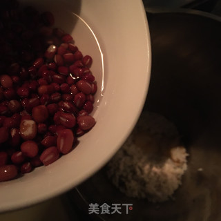 西洋参红豆米糊的做法步骤：6