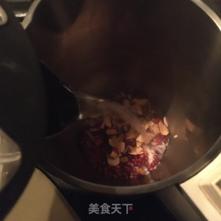 西洋参红豆米糊的做法步骤：8