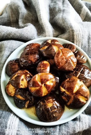干煎香菇的做法步骤：9